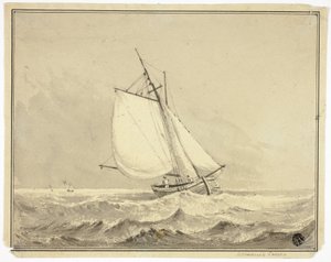 Voilier en mer - Dominic Serres