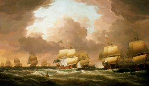 La bataille de la baie de Quiberon, 20 novembre 1759 - Dominic Serres