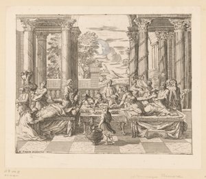 Marie-Madeleine oint les pieds du Christ - Dominique Barriere