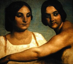 Deux femmes italiennes - Dominique Louis Papety