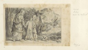 Christ revenant du Temple avec Joseph et Marie - Dominique Vivant Denon (baron) (attributed to)