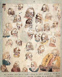 Différents airs en 30 têtes de Voltaire