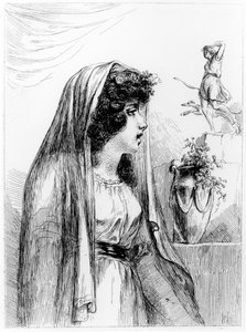 Lady Hamilton en Diane-Hécate, 1791