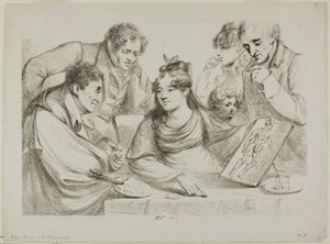 Leçon de Lithographie - Dominique Vivant Denon