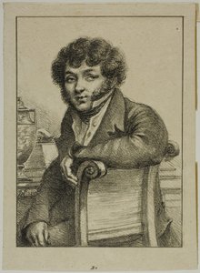 Portrait de Brunet, imprimeur