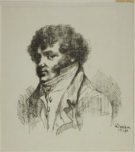 Portrait de Brunet, imprimeur - Dominique Vivant Denon