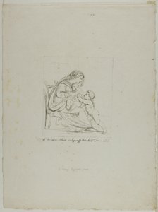 Vierge assise - Dominique Vivant Denon