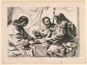 Le souper à Emmaüs - Dominique Vivant Denon