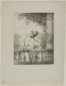 Jeune fille avec un oiseau - Dominique Vivant Denon