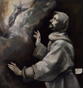 Saint François Recevant les Stigmates - El Greco