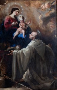 Musée paroissial. Peinture. Saint Bernard et la Vierge à l