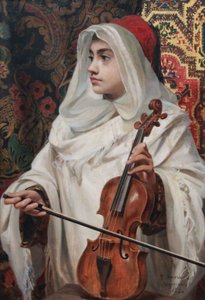Le joueur de violon arabe - Don Pedro di Figueredo Americo