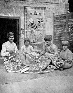 Artisans, Le Caire, Égypte, Afrique, 1936