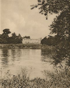 Fair Thames lave les rives de roseaux près de Syon House, vers 1935 - Donald McLeish