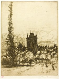 Un château à Thoune, Suisse