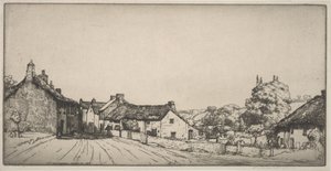 Un village du Devonshire - Donald Shaw MacLaughlan
