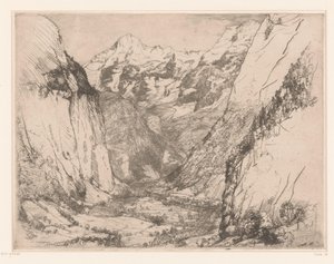 Vallée de Lauterbrunnen - Donald Shaw MacLaughlan