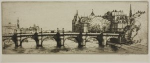 Le Pont Neuf, Paris - Donald Shaw MacLaughlan