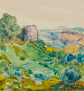 Sur la route de Gaillac - Donald Shaw MacLaughlan