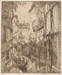 Rio delle Verona, Venise - Donald Shaw MacLaughlan
