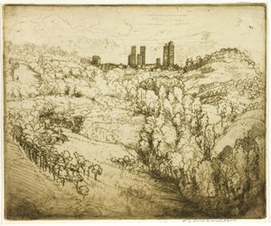 La ville sur la colline