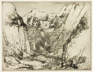 Le Lauterbrunnen - Donald Shaw MacLaughlan