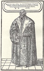Portrait du baron Sigmund von Herberstein, ambassadeur en Pologne et en Russie, 1559