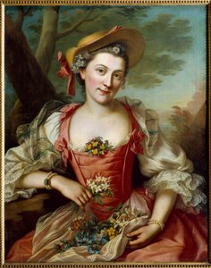 Portrait de femme - Donat Nonotte
