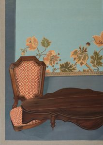 Intérieur avec meubles - Donatella Merlo