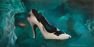 La chaussure de la mariée