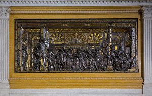 Bas-relief (bronze) - Donatello