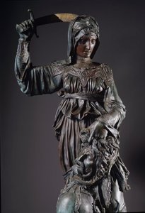Judith et Holopherne. Sculpture en bronze - Donatello