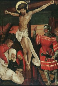 Crucifixion du Christ - Donauländischer Maler