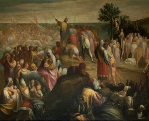 Les Israélites traversant la mer Rouge, vers 1610 - Donducci