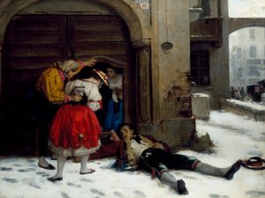 Retour après une fête toute la nuit - Donenico Scattola