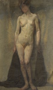 Nu féminin debout (recto), c.1910