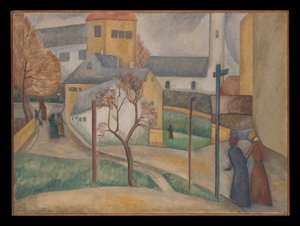 Rue de Village (Parfois) Hiver - Dora Bromberger