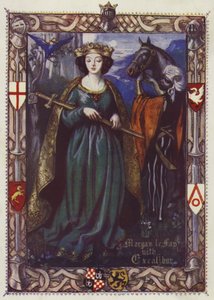 Morgan Le Fay avec Excalibur