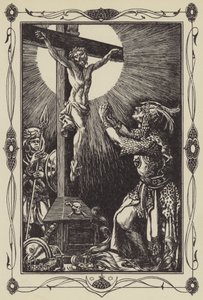 La Conversion de Sir Palamides (lithographie)