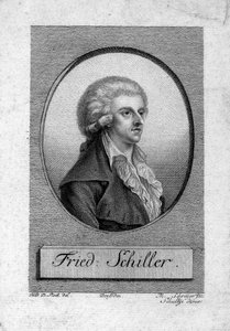 Portrait de Friedrich von Schiller 1759-1805 - Dora Stock