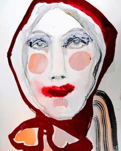 Portrait audacieux de Red Hood - Doris Schmitz