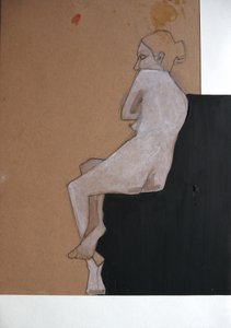 Nu assis en méditation - Doris Schmitz
