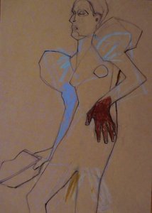 Mannequin de mode stylisé - Doris Schmitz
