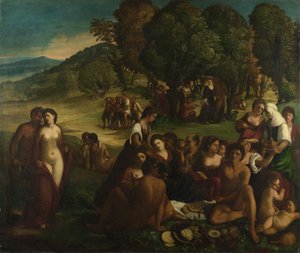 Une Bacchanale, vers 1520