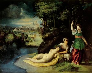Diane et Callisto - Dosso Dossi