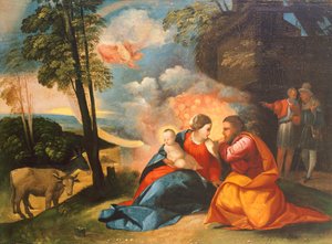 Nativité de Jésus, vers 1512-1513 - Dosso Dossi