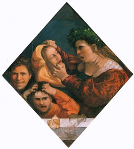 La querelle, vers 1515-20 - Dosso Dossi