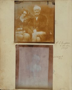 Sir George Campbell et son fils, George - Dr. John Adamson