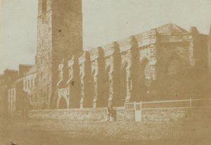 Chapelle du Collège St. Salvator, St. Andrews depuis le sud-ouest - Dr. John Adamson