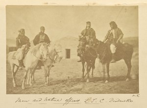 Hommes et officiers autochtones L.T.C. Dardanelles - Dr. William Robertson